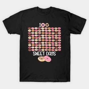 100 Sweet Days 100 Days of School Donuts Magical Learning T-Shirt